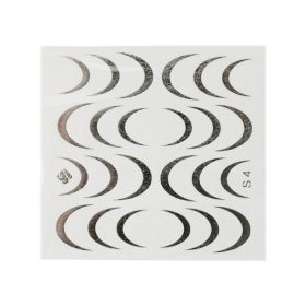 Crystal Nails fólia hatású körömmatrica S4