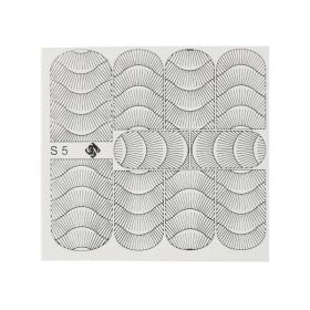 Crystal Nails fólia hatású körömmatrica S5