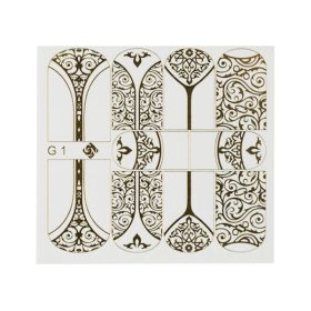 Crystal Nails fólia hatású körömmatrica G1