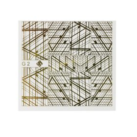 Crystal Nails fólia hatású körömmatrica G2