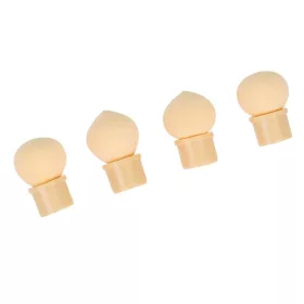   Crystal Nails Kiegészítő szivacs fejek ombre ecsethez - 4db