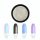 Crystal Nails ChroMirror króm pigmentpor - Aurora