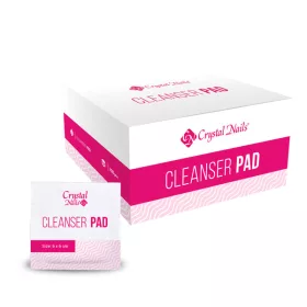   Crystal Nails Cleanser Pad - Cleanserrel átitatott szálmentes törlő