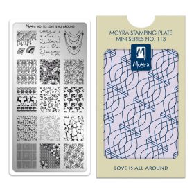 Moyra mini nyomdalemez 113 Love Is All Around