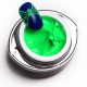 BrillBird Designer Gel 14 - neon zöld festőzselé (neon green) 4,5ML