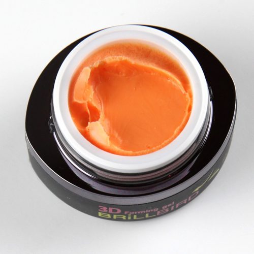 BrillBird 3D Forming gel 6 (orange) narancs gyurmazselé - 3ml