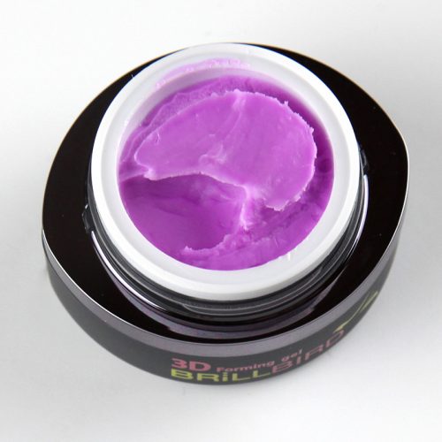 BrillBird 3D Forming gel 8 (light purple) halvány lila gyurmazselé - 3ml