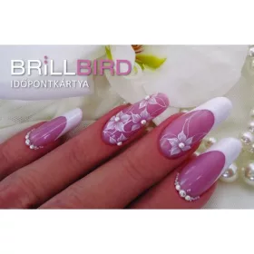 BrillBird Időpontkártya Köröm/Esküvős 2017/1