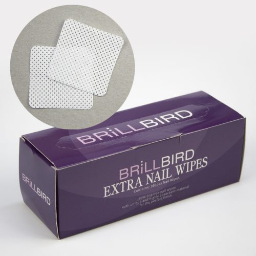 BrillBird Extra Nail Wipes - 360 darab