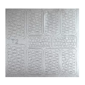 Crystal Nails OMBRE STICK TEMPLATE FESTŐSABLON - T2