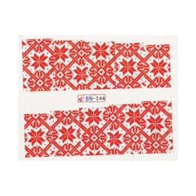 Crystal Nails teli körömmatrica (BN244 - Téli)