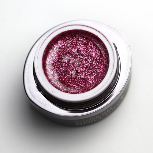 BrillBird Glamour Gel 4 csillogó rózsaszín színes zselé 5ml