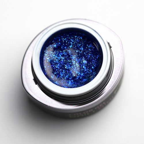 BrillBird Glamour Gel 5 csillogó kék színes zselé 5ml