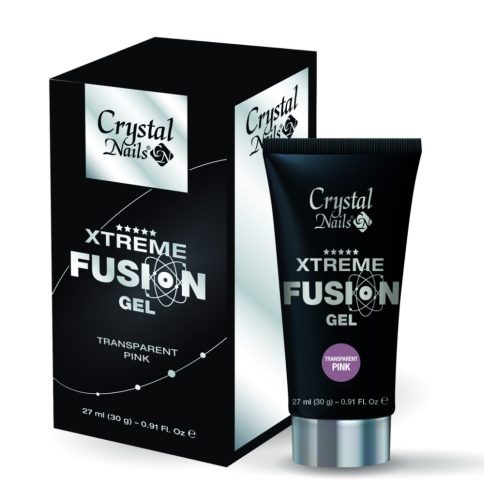 Crystal Nails Xtreme Fusion AcrylGel Transparent Pink - 27ml (30g)