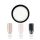 Crystal Nails ChroMirror króm pigmentpor - White Pearl