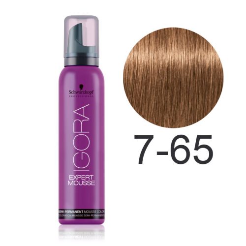 Schwarzkopf Igora Expert Mousse 100ml - 7-65