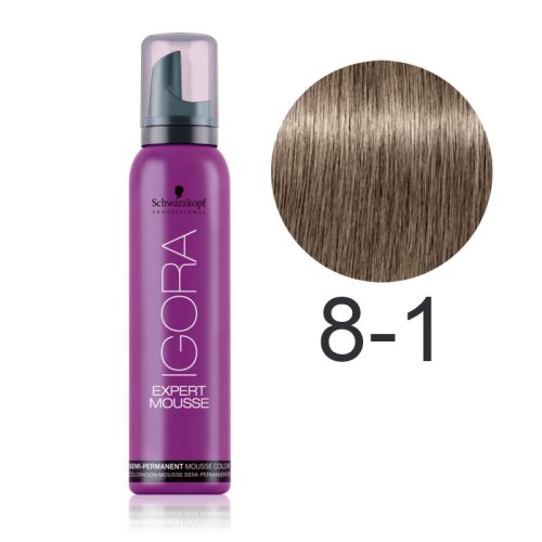 Schwarzkopf Igora Expert Mousse 100ml - 8-1
