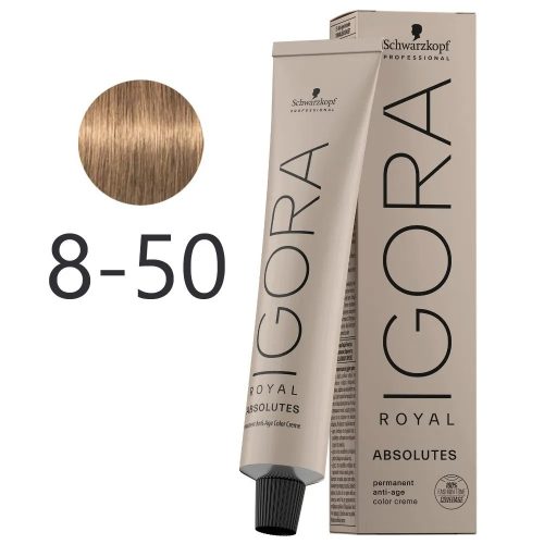 Schwarzkopf Igora Royal Absolutes krémhajfesték 60ml - 8-50