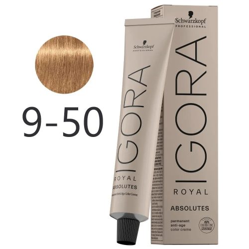 Schwarzkopf Igora Royal Absolutes krémhajfesték 60ml - 9-50