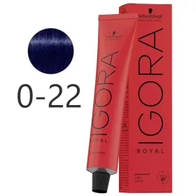 Schwarzkopf Igora Royal krémhajfesték 60ml - 0-22