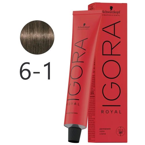 Schwarzkopf Igora Royal krémhajfesték 60ml - 6-1