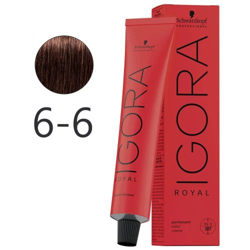 Schwarzkopf Igora Royal krémhajfesték 60ml - 6-6