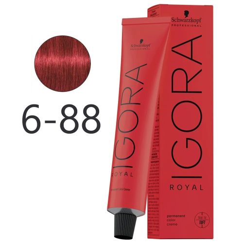 Schwarzkopf Igora Royal krémhajfesték 60ml - 6-88