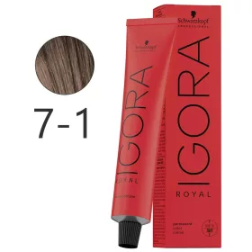 Schwarzkopf Igora Royal krémhajfesték 60ml - 7-1