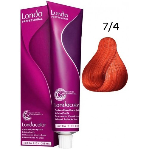 LONDA Professional Color Hajfesték 60ml 7/4