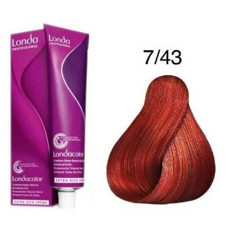 LONDA Professional Color Hajfesték 60ml 7/43 