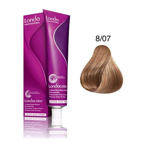 LONDA Professional Color Hajfesték 60ml 8/07 