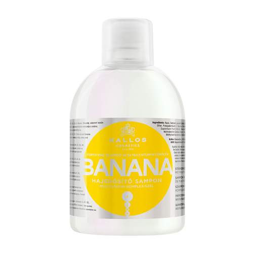 Kallos KJMN Banán Hajerősítő Sampon multivitamin komplex-szel 1000ml