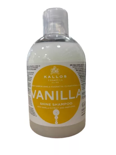 Kallos Vanília Fény Sampon száraz fénytelen hajra 1000ml
