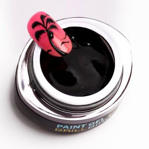 BrillBird Contour Paint Gel 2 (black) fekete kontúr zselé - 5ml
