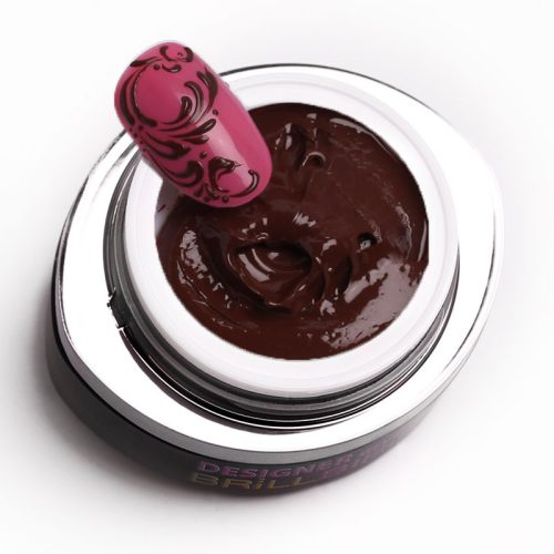 BrillBird Designer Gel 18 - barna festőzselé (brown) 4,5ML