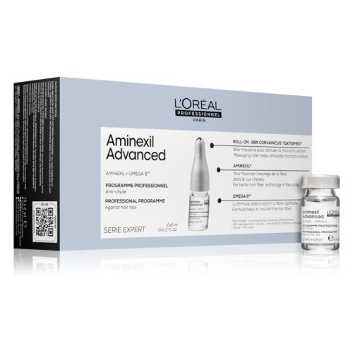 L'Oréal Professionnel Serie Expert Aminexil Advanced tápláló szérum hajhullás ellen 10x6ml