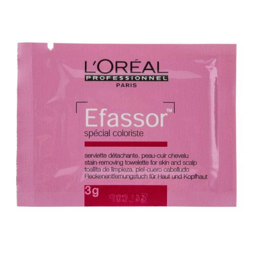 L'Oréal Professionnel Efassor hajfesték eltávolító kendő 3g
