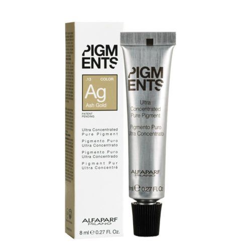 Alfaparf Pigments ultrakoncentrált tiszta pigment - Ash Gold .13 8ml
