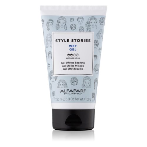 Alfaparf Style Stories Wet Gel vizes hatású hajzselé 150ml