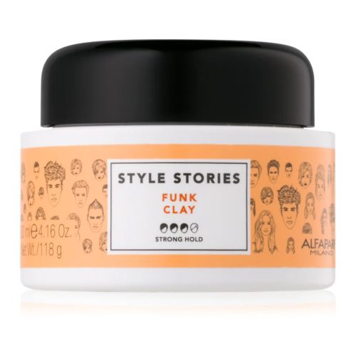 Alfaparf Style Stories Funk Clay formázó hajpaszta 100ml