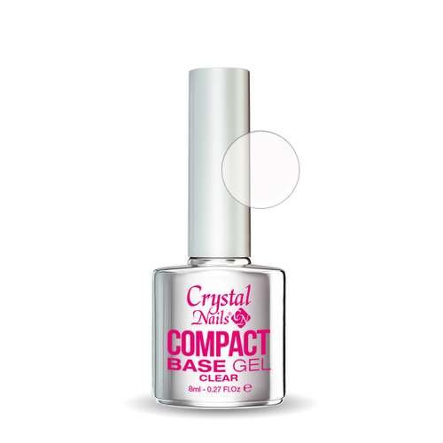 Crystal Nails Compact Base Gel Clear - 8ml