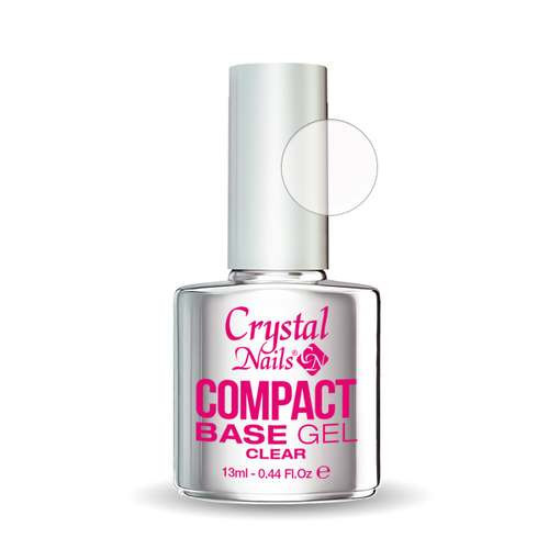 Crystal Nails Compact Base Gel Clear - 13ml