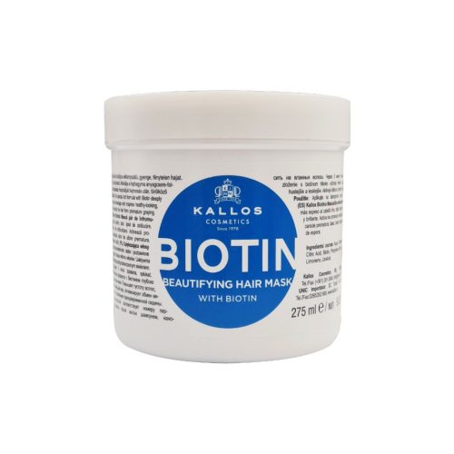KJMN Biotin Hajszépítő Pakolás 275 ml