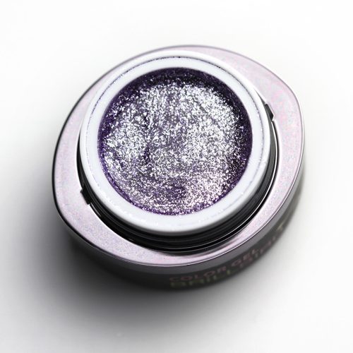 BrillBird Glamour Gel 7 csillogó lila színes zselé 5ml