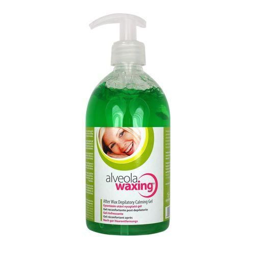 Alveola Waxing Nyugtató zselé világoszöld gyantázás után 500ml