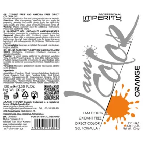 I Am Color Vegán Hajszínező Gél Narancs 100ml IP M