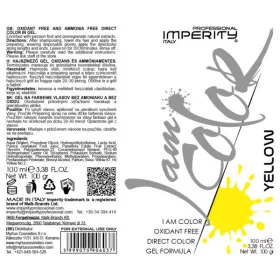 I Am Color Vegán Hajszínező Gél Sárga 100ml IP