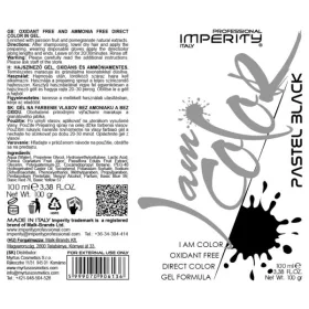 I Am Color Vegán Hajszínező Gél Fekete 100ml IP