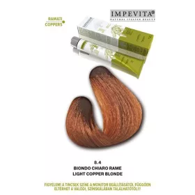   Imperity Impevita Vegán, Ammónia-PPD-rezorcin mentes krémhajfesték 100ml 8.4 Világos Szőke Réz 