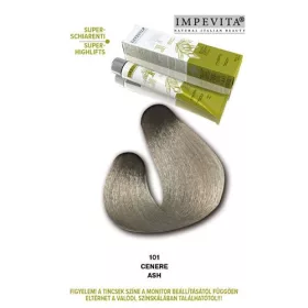   Imperity Impevita Vegán, Ammónia-PPD-rezorcin mentes krémhajfesték 100ml 101 Hamvas Ezüst 